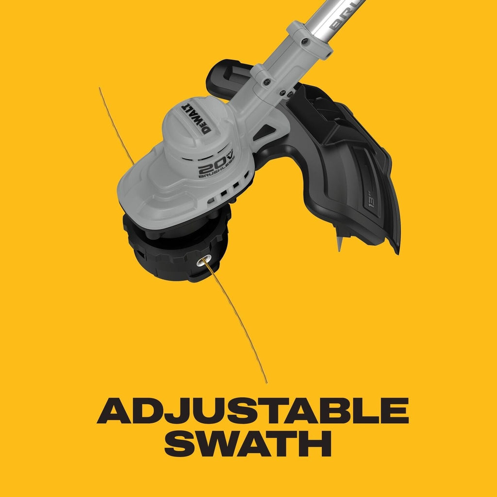 DeWALT DCST926P1 20V MAX Brushless Cordless Foldable String Trimmer 5.0Ah Kit