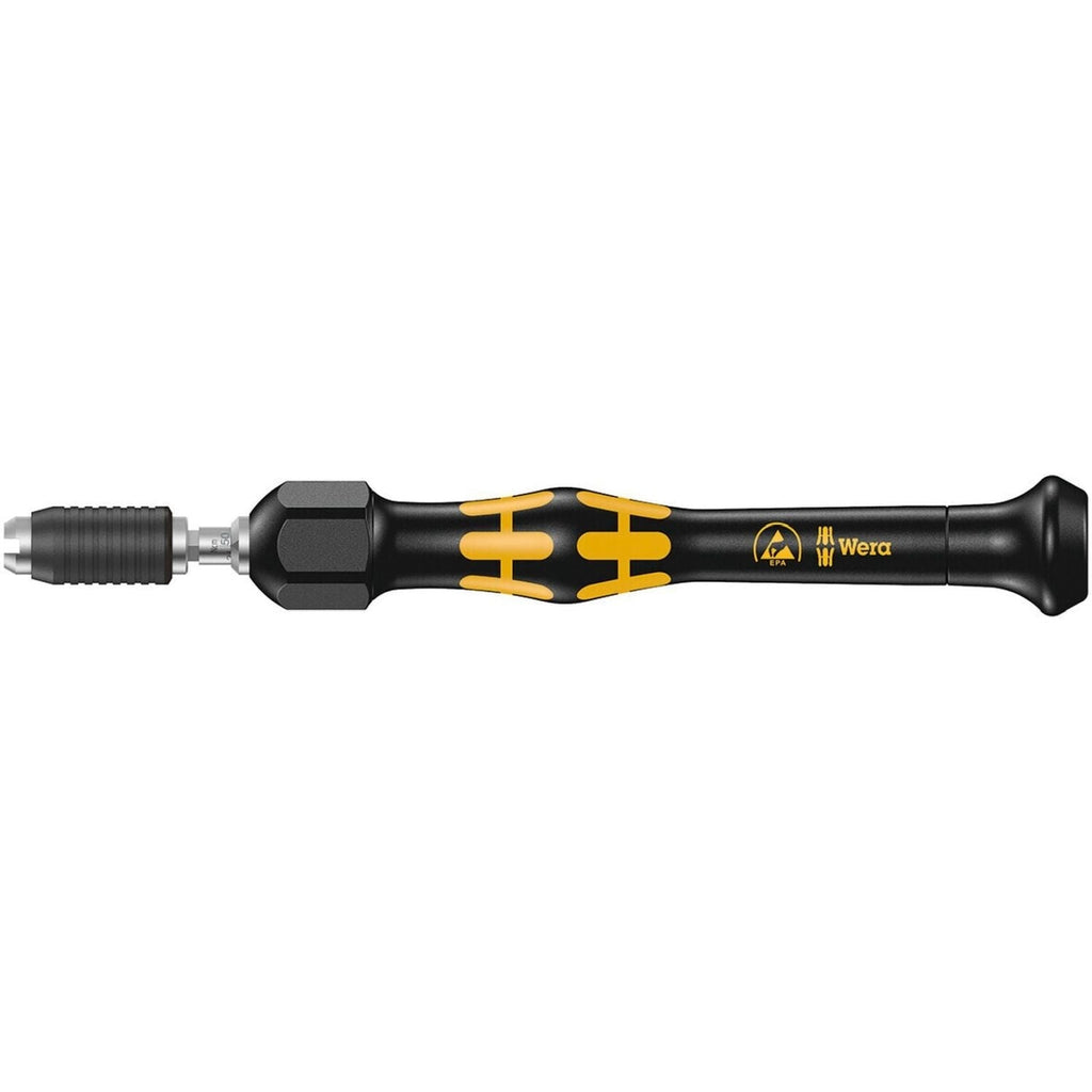 Wera 1430 Esd Kraftform Micro Adjustable Torque Screwdrivers (0.02-0.11 Nm) With Quick-Release Chuck, 1431 Esdx0.05-0.11 Nm