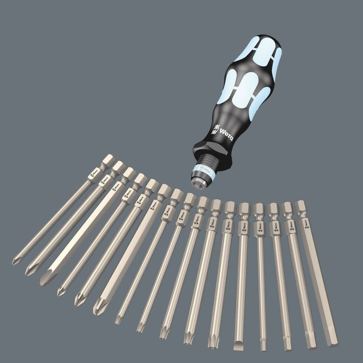 Wera Kraftform Kompakt 60, Stainless, 17-Pieces