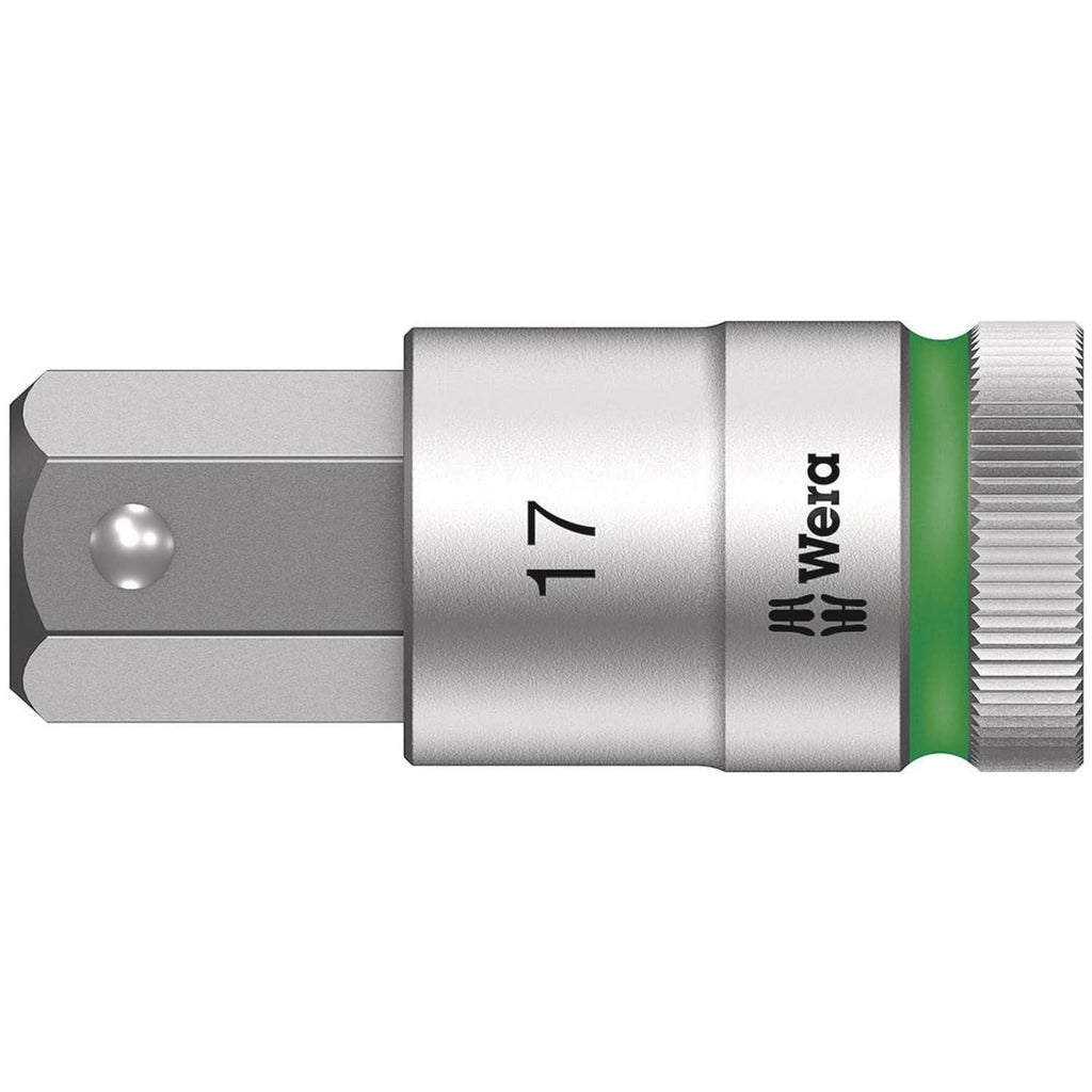 Wera 8740 C Hf Zyklop Bit Socket With 1/2-in. Drive With Holding Function, 10x60-mm.