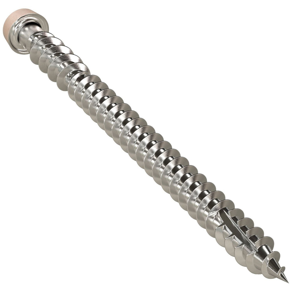Simpson Strong-Tie DCU234S316TN05 Deck-Drive DCU COMPOSITE Screw (Collated), #10 x 2-3/4-in. Type 316, Tan 05, 1000-Pack