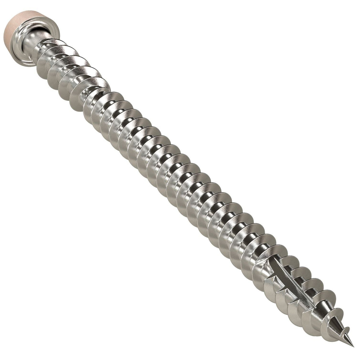 Simpson Strong-Tie DCU234S316TN05 Deck-Drive DCU COMPOSITE Screw (Collated), #10 x 2-3/4-in. Type 316, Tan 05, 1000-Pack