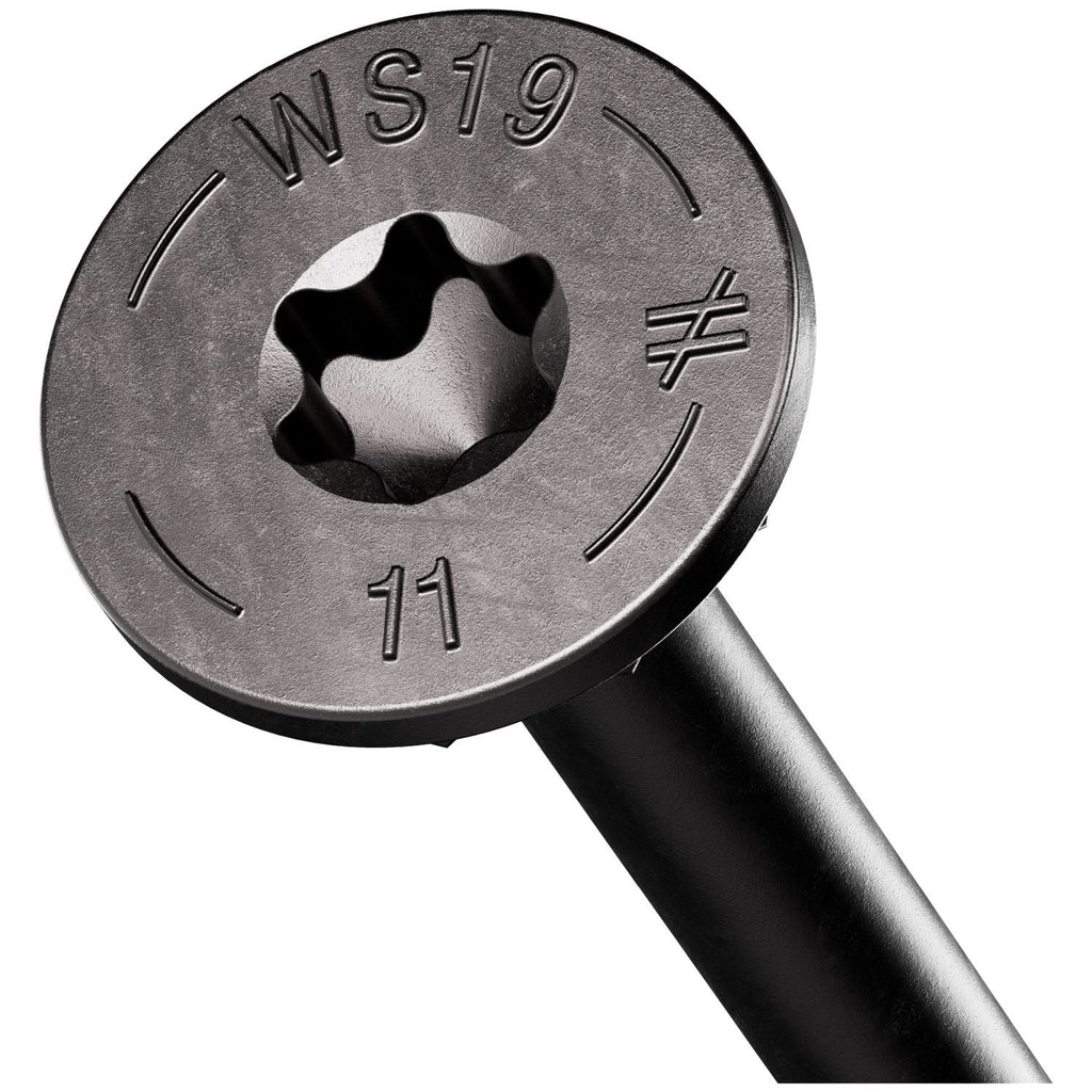 Simpson Strong-Tie SDWS191100 Strong-Drive SDWS TIMBER Screw (Interior), 0.195-in. x 11-in. E-coat, 250-Pack