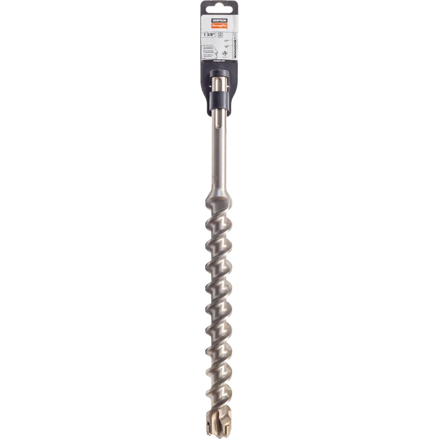 Simpson Strong-Tie MDMX13717Q 1-3/8-in. x 17-in. SDS-max Shank Quad-Head Drill Bit