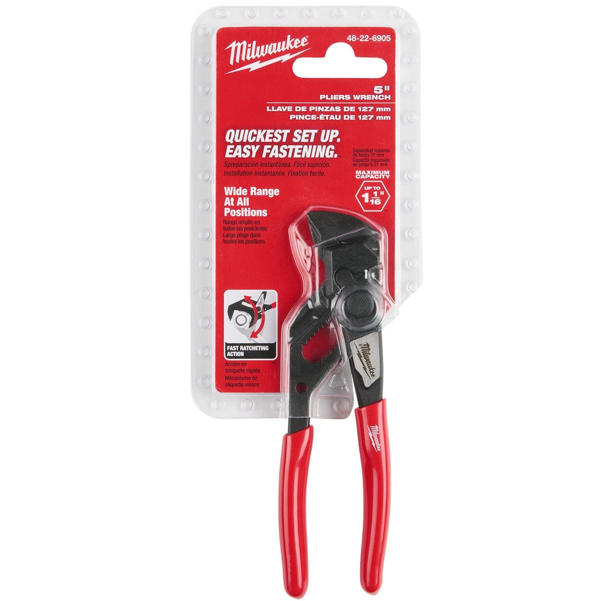 Milwaukee 48-22-6905 5-in. Pliers Wrench