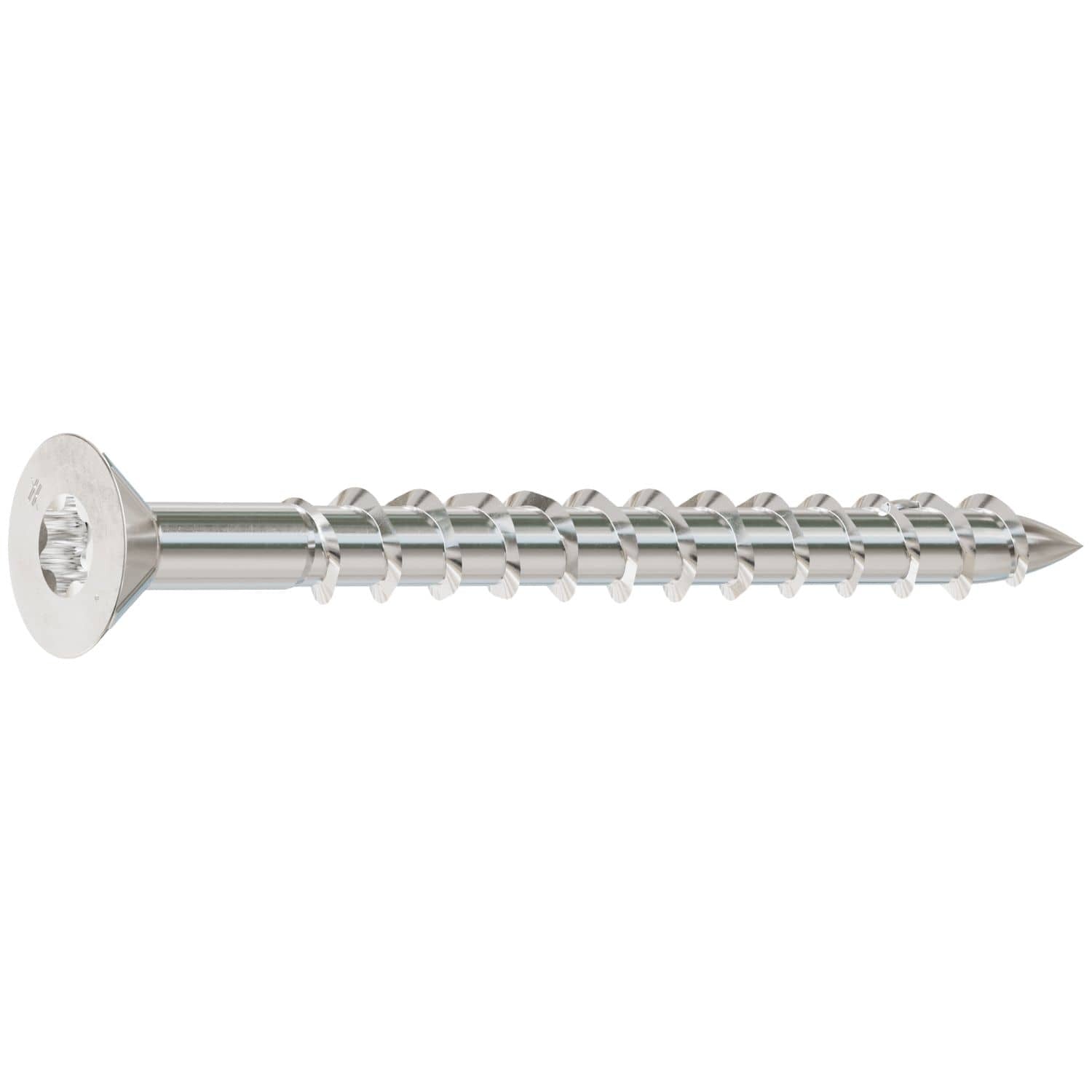 Simpson Strong-Tie T12250WP1 Strong-Drive DWP WOOD SS Screw, #12 x 2-1/2-in. T-27, Flat Head, Type 316, 1-lb.