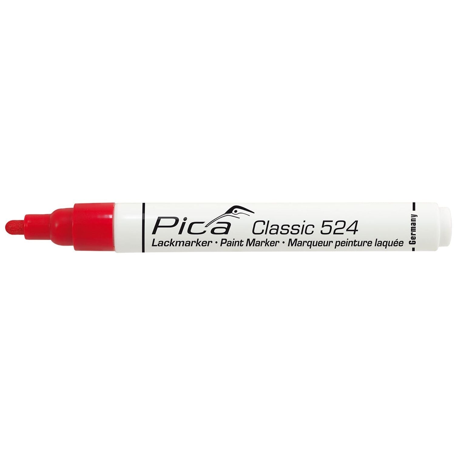 Pica 524/40 Red Paint Marker, 1-Pack