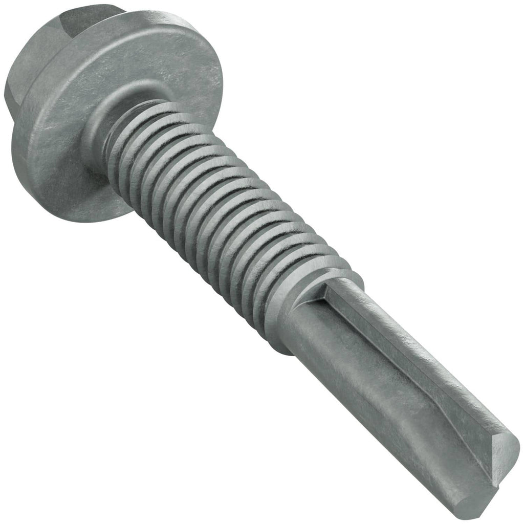 Simpson Strong-Tie XMQ114S1224 Strong-Drive XM MEDIUM-HEAD METAL Screw (Collated), #12 x 1-1/4-in. 5/16 Hex, 1500-Pack