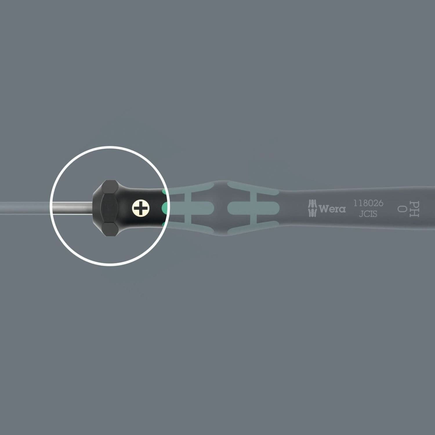 Wera 2069 Nutdriver For Electronic Applications, 3.5x60-mm.