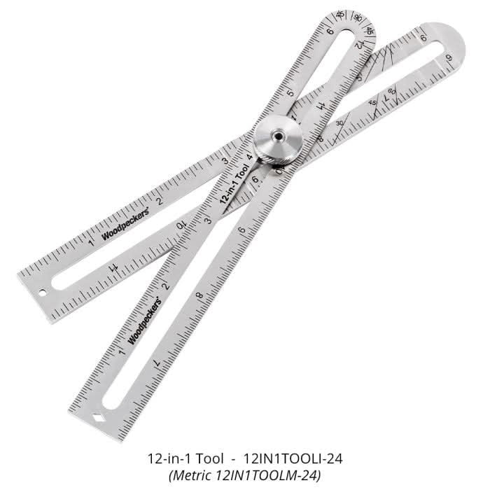 Woodpeckers 12IN1TOOLI-24 12-in-1 Tool, Inch