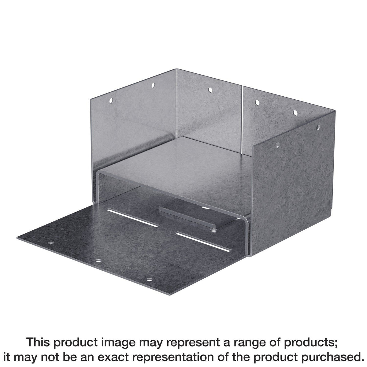 Simpson Strong-Tie ABW66Z ABW ZMAX Galvanized Adjustable Standoff Post Base for 6x6