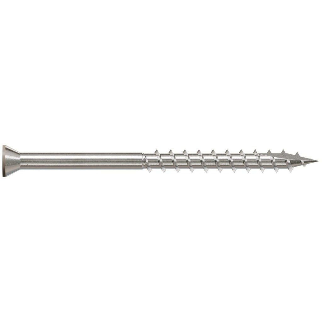Simpson Strong-Tie S07225FTBGR01 Trim-Head Screw, 6-Lobe Drive, #7 x 2-1/4-in. T-15 Type 305, Gray 01, 1750-Pack
