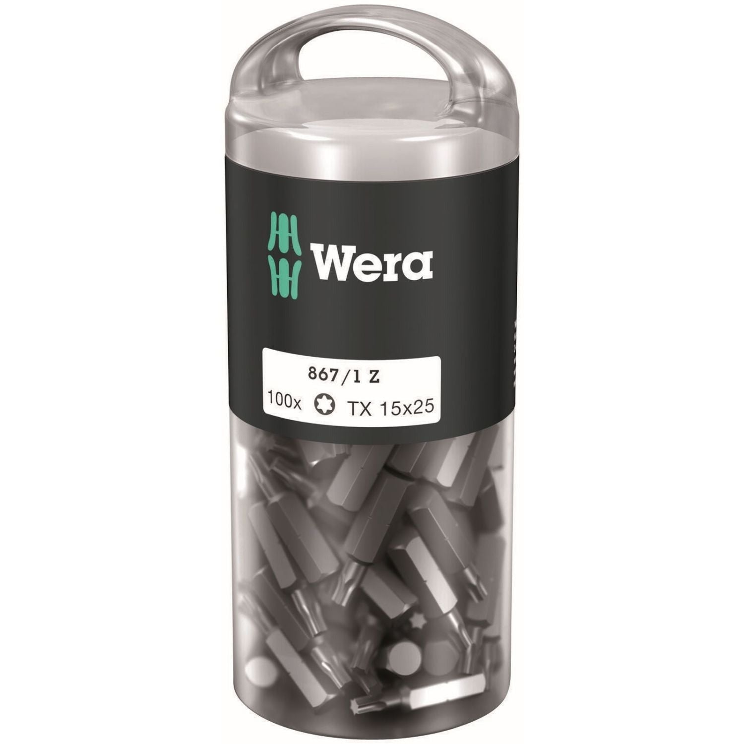 Wera 867/1 Torx Diy 100, Torx 15x25-mm., 100-Pieces