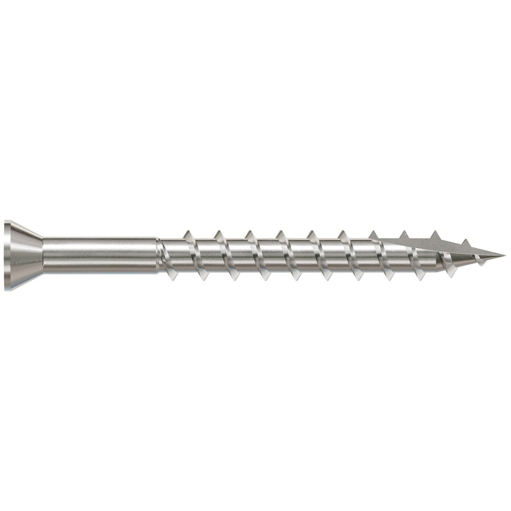 Simpson Strong-Tie S07162FTB Trim-Head Screw, 6-Lobe Drive, #7 x 1-5/8-in. T-15 Type 305, 4000-Pack