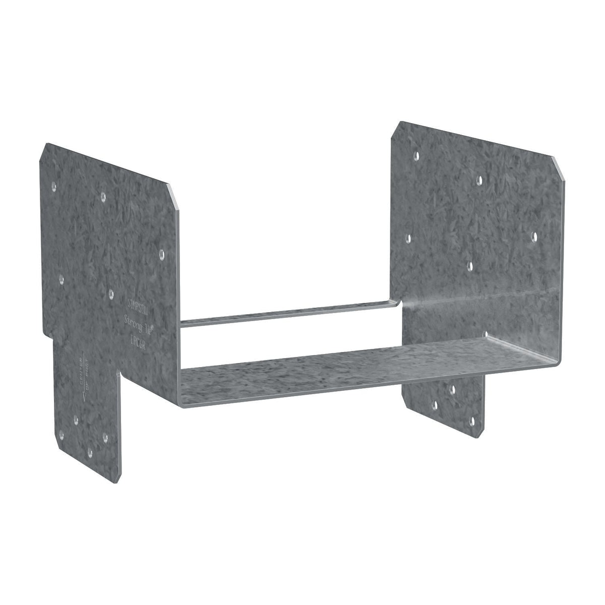 Simpson Strong-Tie EPC6RZ EPCZ ZMAX Galvanized End Post Cap for 6x Rough