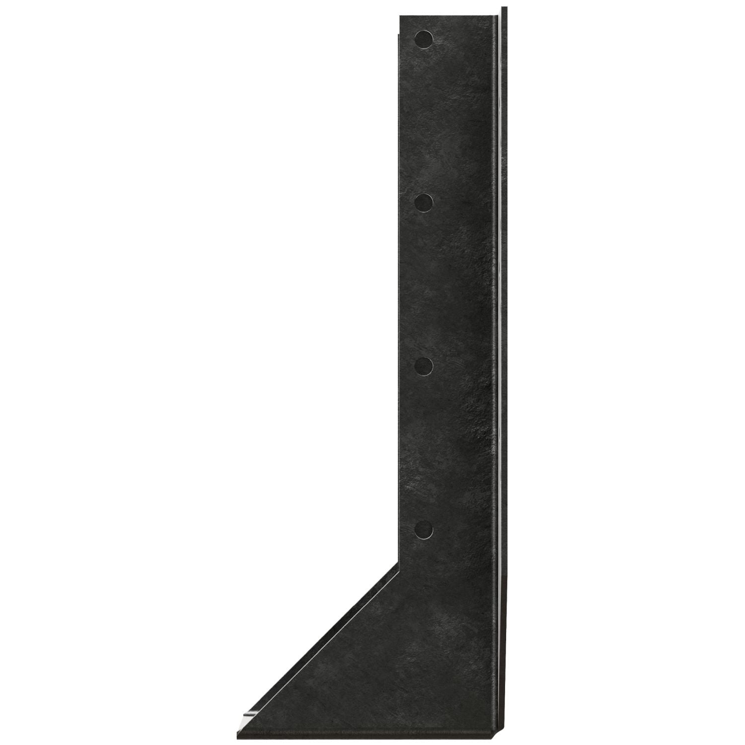 Simpson Strong-Tie OHU612-SDS3 OHU Black Powder-Coated Ornamental Joist Hanger for 6x12 w/ Strong-Drive SDS Screws