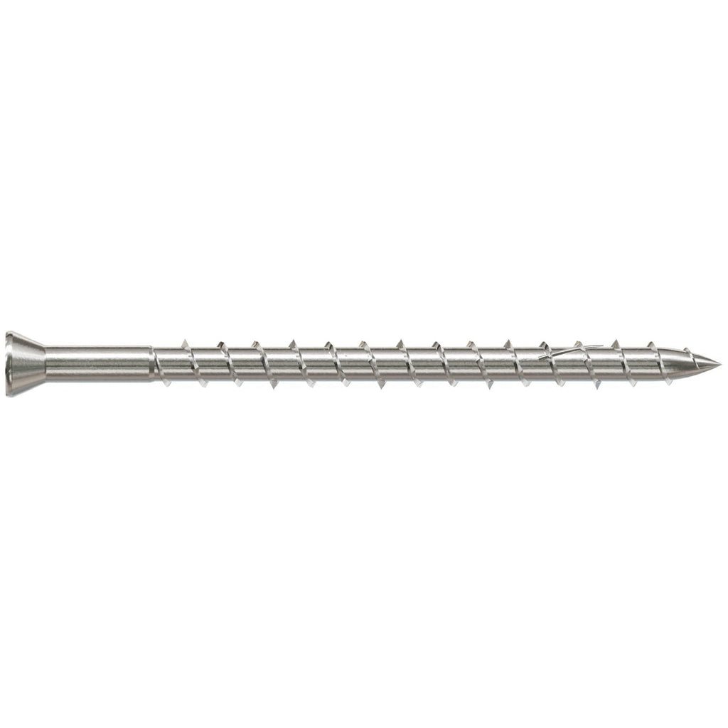 Simpson Strong-Tie S08250WPB Deck-Drive DWP WOOD SS Screw, #8 x 2-1/2-in. T-20, Trim Head, Type 305, 1750-Pack