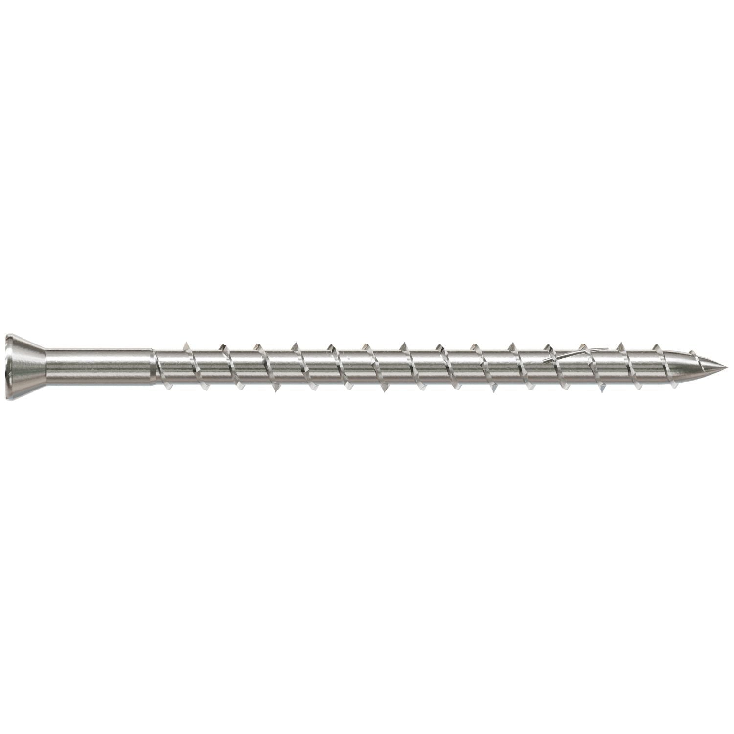 Simpson Strong-Tie S08250WPB Deck-Drive DWP WOOD SS Screw, #8 x 2-1/2-in. T-20, Trim Head, Type 305, 1750-Pack