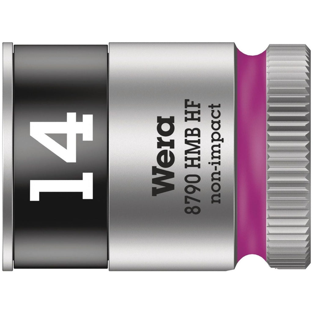 Wera 8790 Hmb Hf Zyklop Socket With 3/8-in. Drive With Holding Function, 14x29-mm.