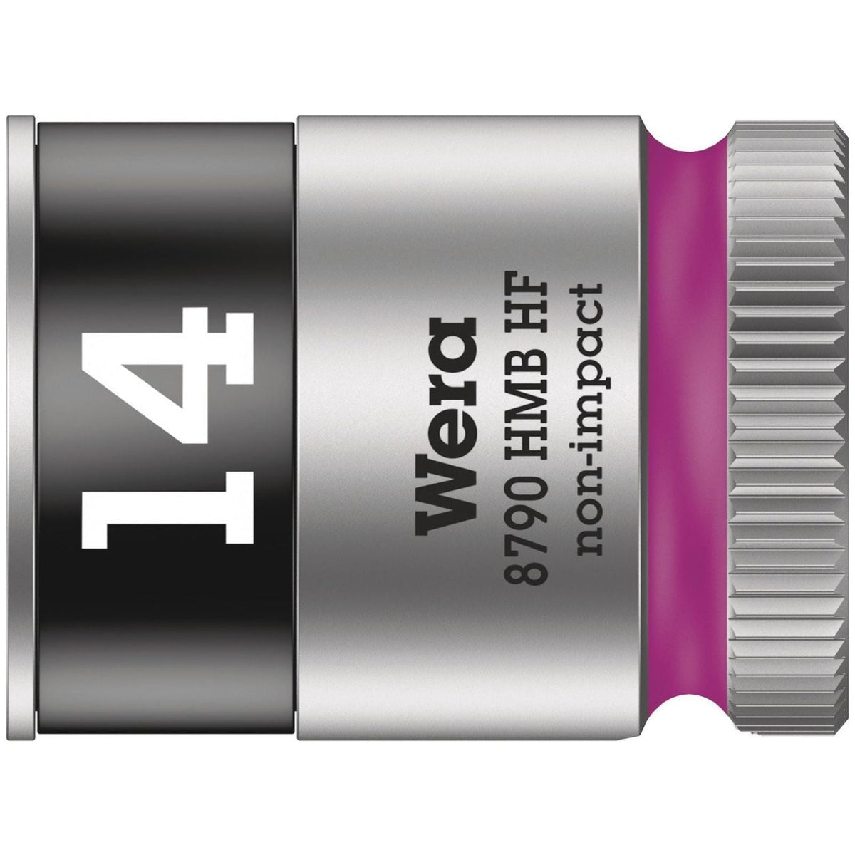 Wera 8790 Hmb Hf Zyklop Socket With 3/8-in. Drive With Holding Function, 14x29-mm.