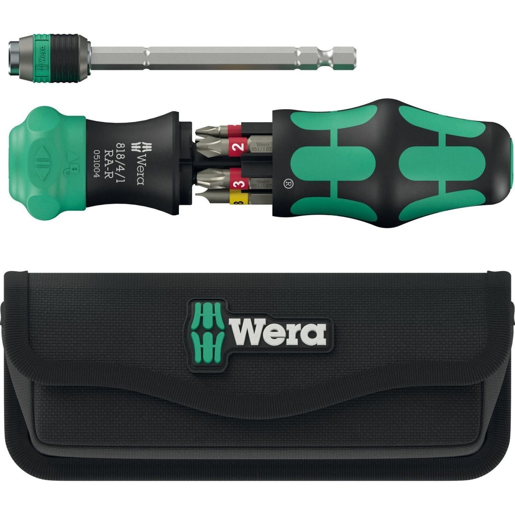 Wera Kraftform Kompakt 25 Ra-R With Pouch, 6-Pieces
