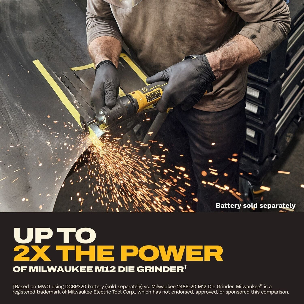 DeWALT DCG420BLR 20V MAX ATOMIC Die Grinder with Lanyard Ready Attachment Point, Tool Only