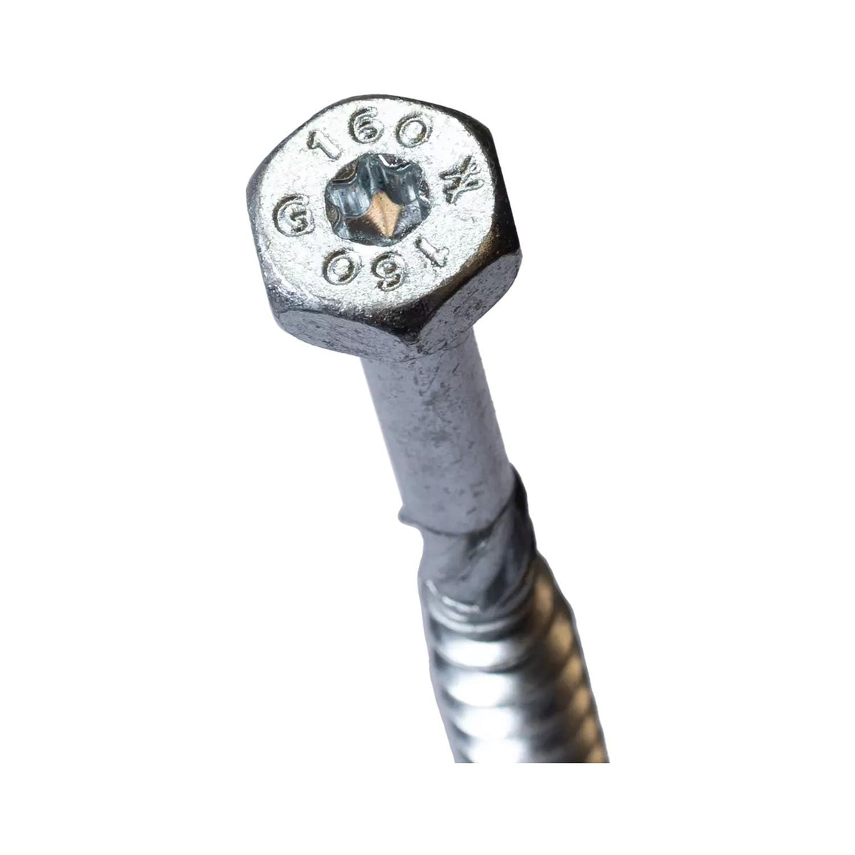 Simpson Strong-Tie SDHR27614 Strong-Drive SDHR COMBO-HEAD Screw, 0.275-in. x 6-1/4-in., Blue Zinc, 100-Pack