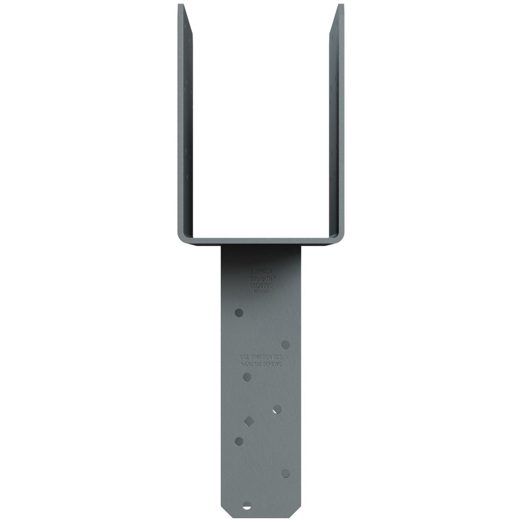 Simpson Strong-Tie CCQ4.62-3.62SDS CCQ Column Cap for Triple-2x Beam, 4x Post with Strong-Drive SDS Screws