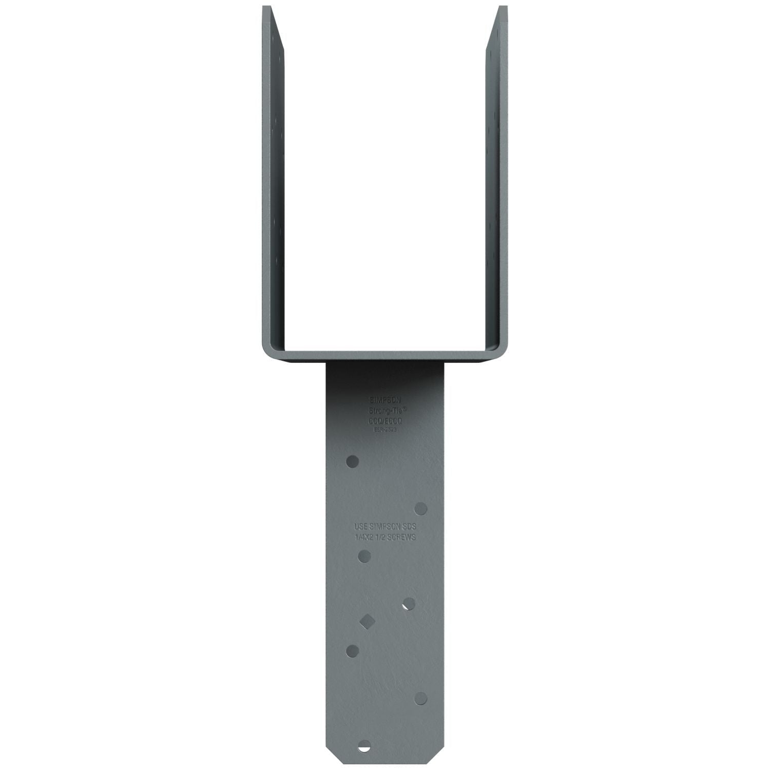 Simpson Strong-Tie CCQ4.62-3.62SDS CCQ Column Cap for Triple-2x Beam, 4x Post with Strong-Drive SDS Screws