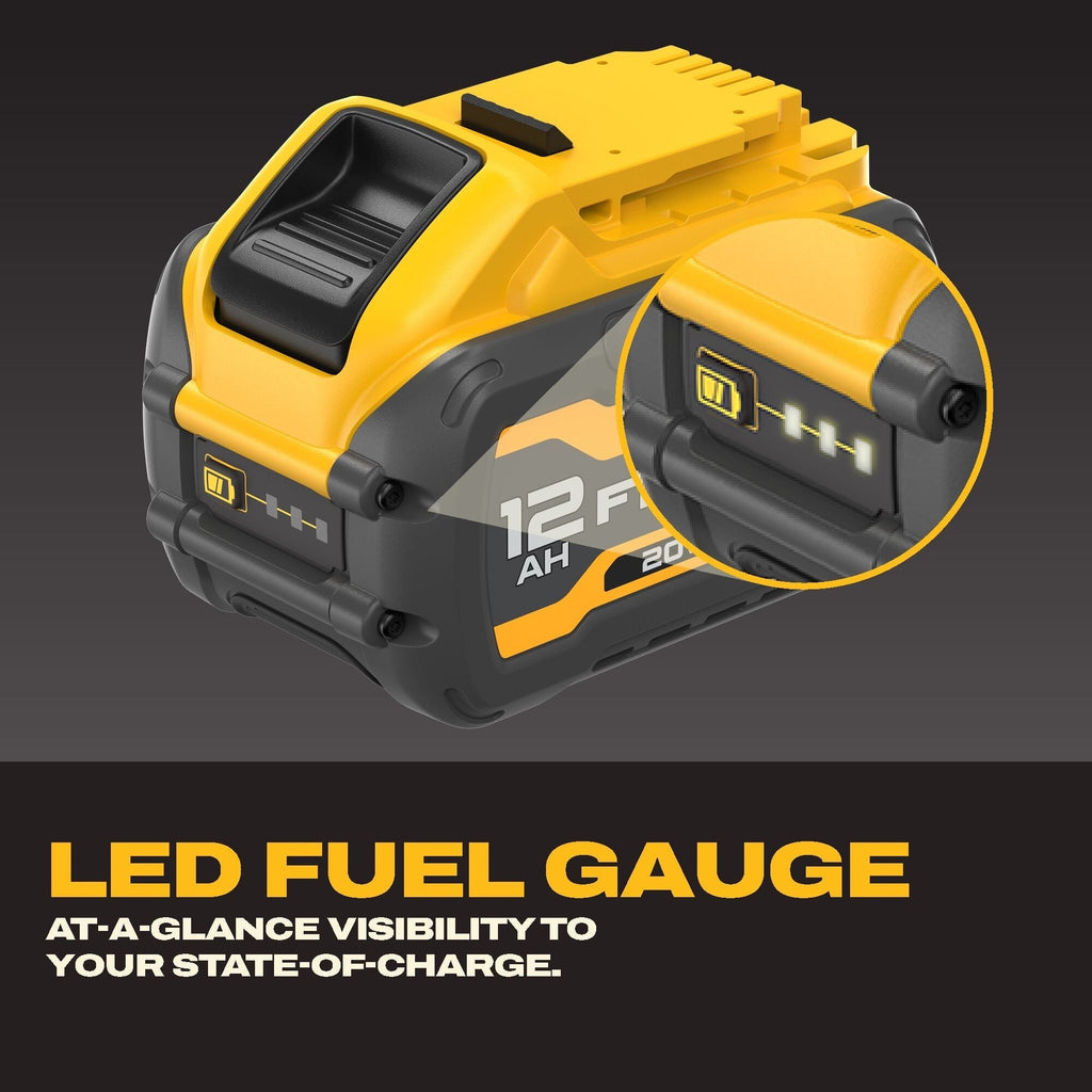 DEWALT 20V/60V MAX FlexVOLT 12.0Ah Tabless Battery (DCB6112)