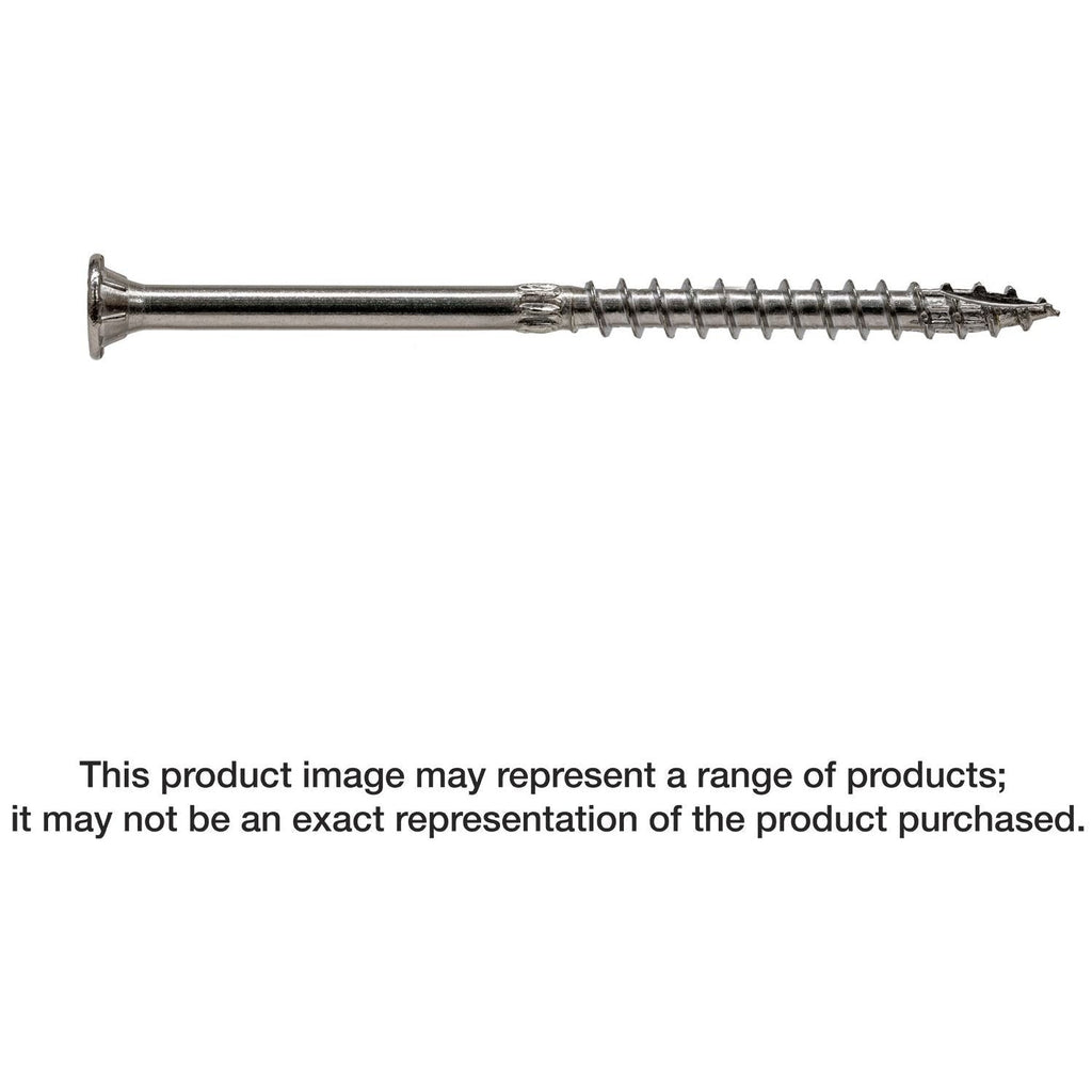 Simpson Strong-Tie SDWS27500SS-R30 Strong-Drive SDWS TIMBER Screw, 0.275-in. x 5-in. T50, Type 316, 30-Pack