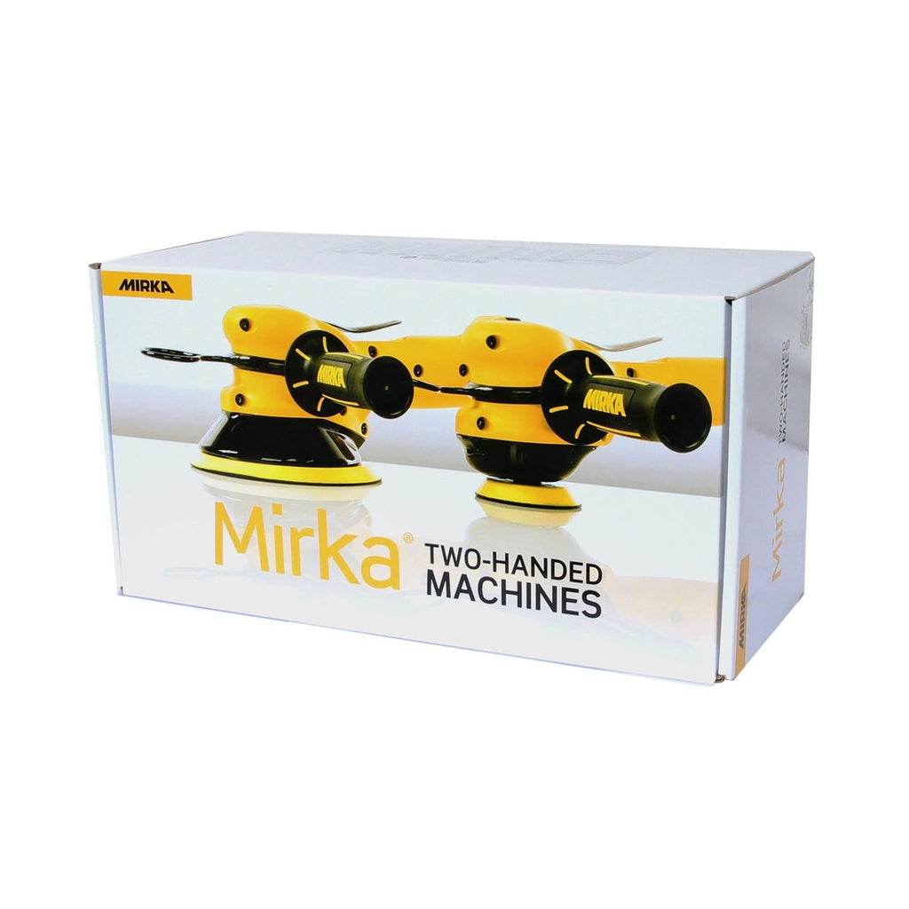 Mirka 3-in. Pneumatic Two-Handed Orbital Polisher with 12mm Orbit (MROP-312TH)