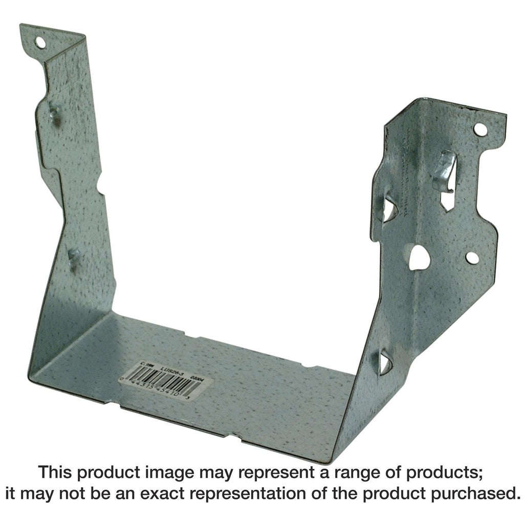 Simpson Strong-Tie LUS26-3 LUS Galvanized Face-Mount Joist Hanger for Triple 2x6
