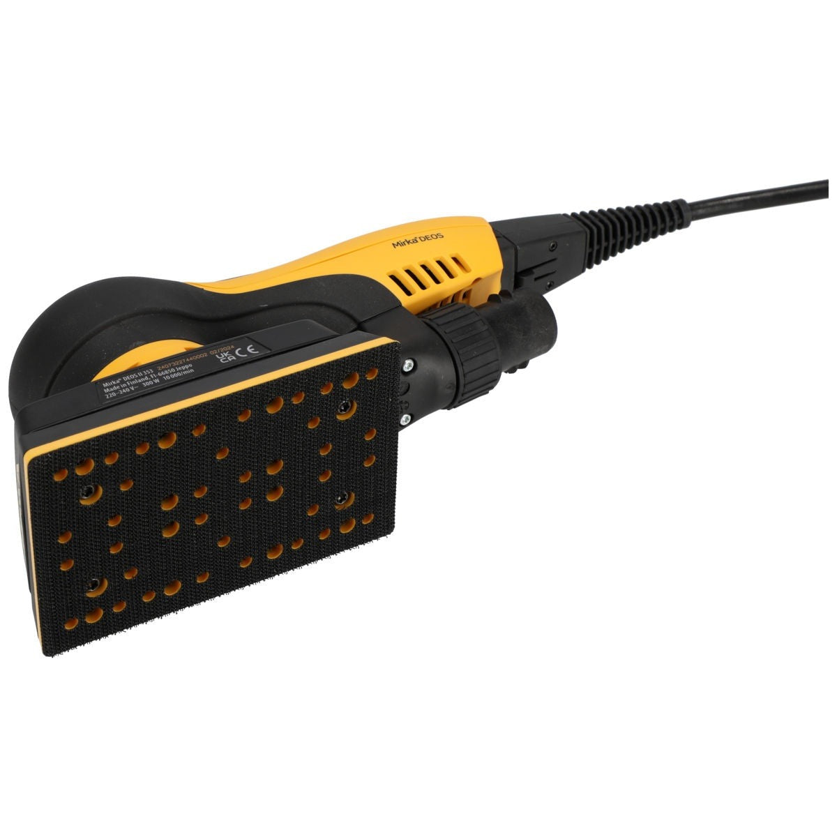 Mirka DEOS II 353X 3-in. x 5-in. Corded 3mm Orbital Sander with Brushless Motor