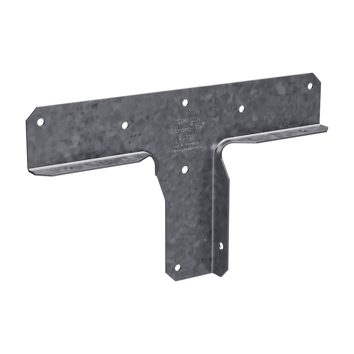 Simpson Strong-Tie RTT12 RTT 18-Gauge Galvanized Rigid Tie Connector for 2x Post, 1x Joist