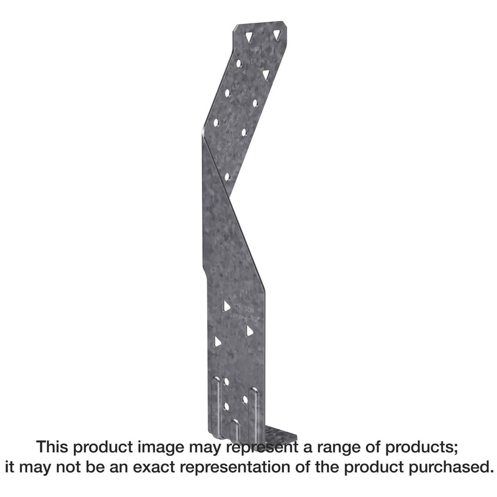 Simpson Strong-Tie TSP TSP 16-Gauge Galvanized Stud-Plate Tie