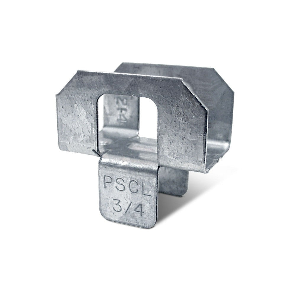 Simpson Strong-Tie PSCL 3/4-R50 PSCL 20-Gauge Panel Sheathing Clip for 3/4-in. Plywood, 50-Pack