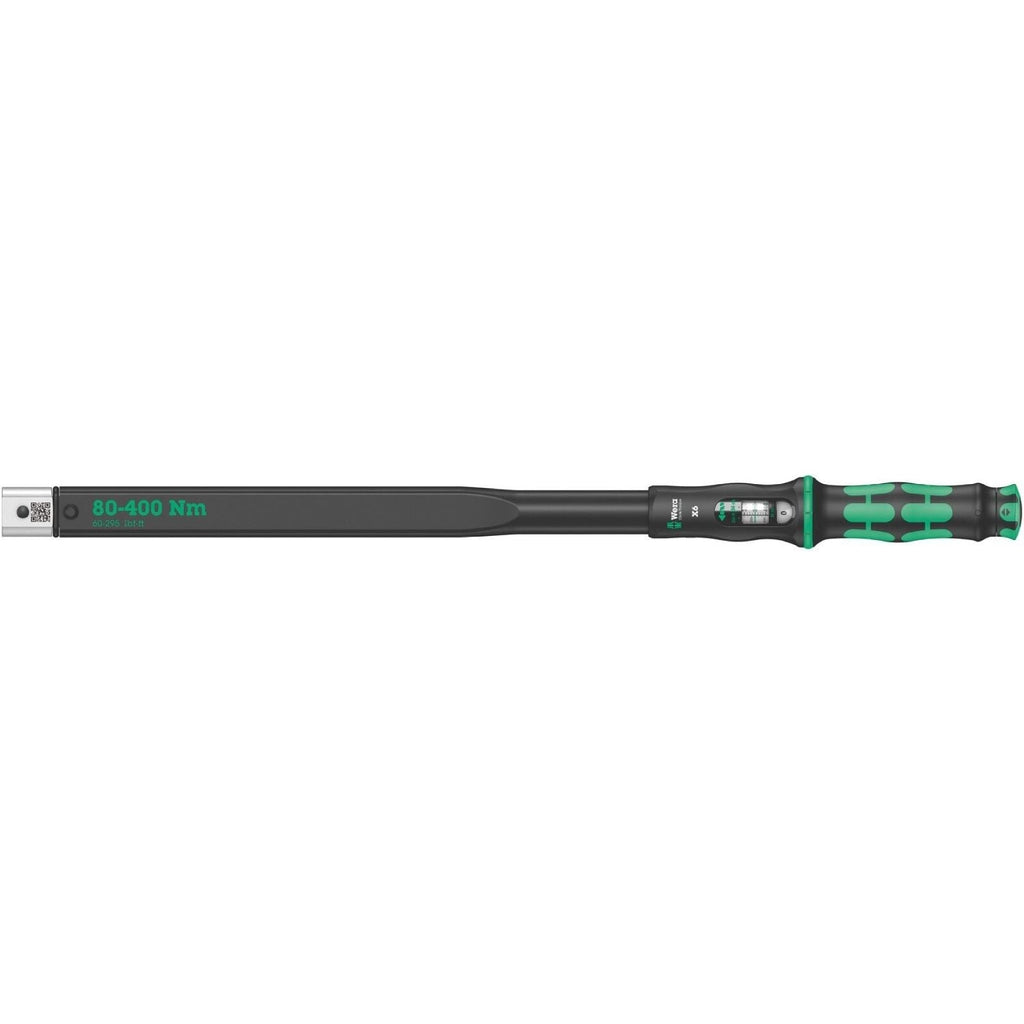 Wera Click-Torquex6 Torque Wrench For Insert Tools, 80-400 Nm, 14X18x80-400 Nm
