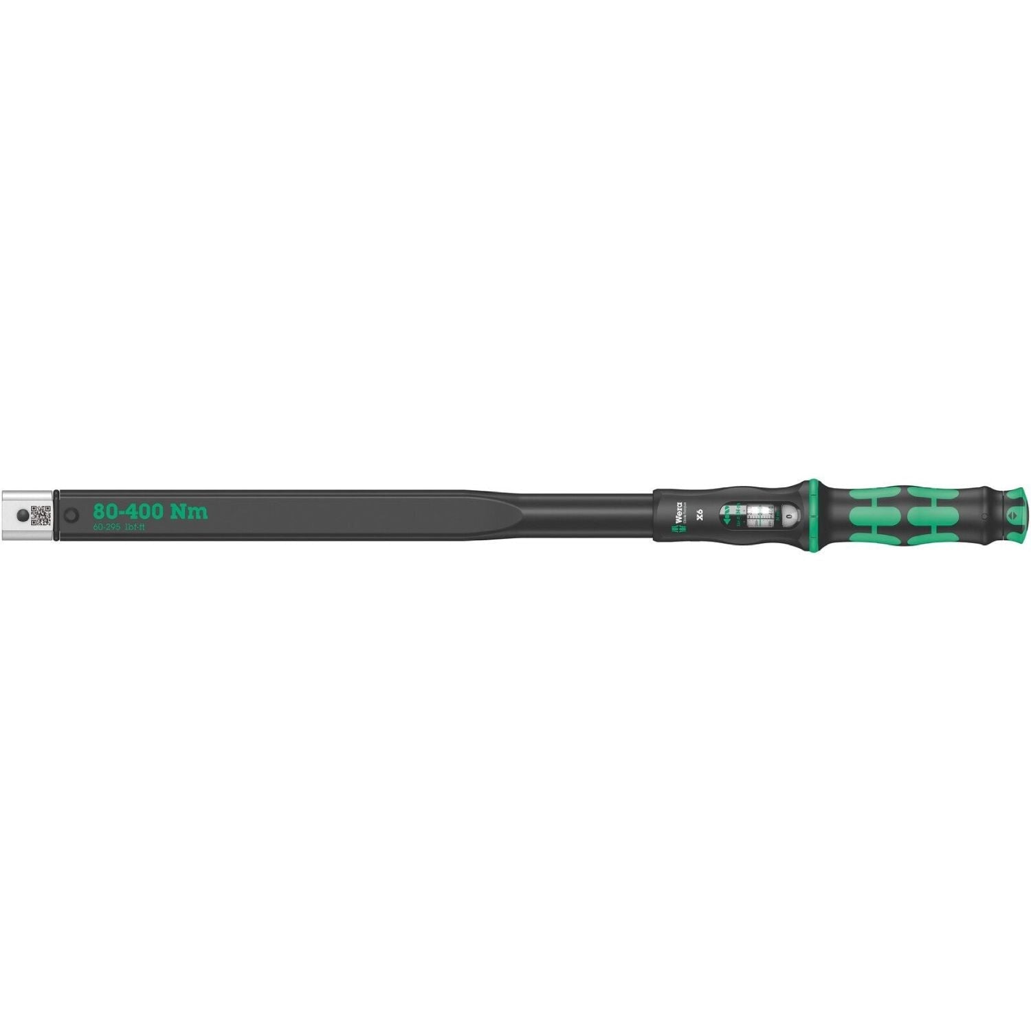 Wera Click-Torquex6 Torque Wrench For Insert Tools, 80-400 Nm, 14X18x80-400 Nm