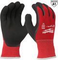 Milwaukee Cut Level 1 Insulated Winter Dipped Gloves, 1-Pack