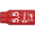 Wera 8790 A VDE Zyklop Socket, Insulated, With 1/4-in. Drive, 5.5x41-mm.