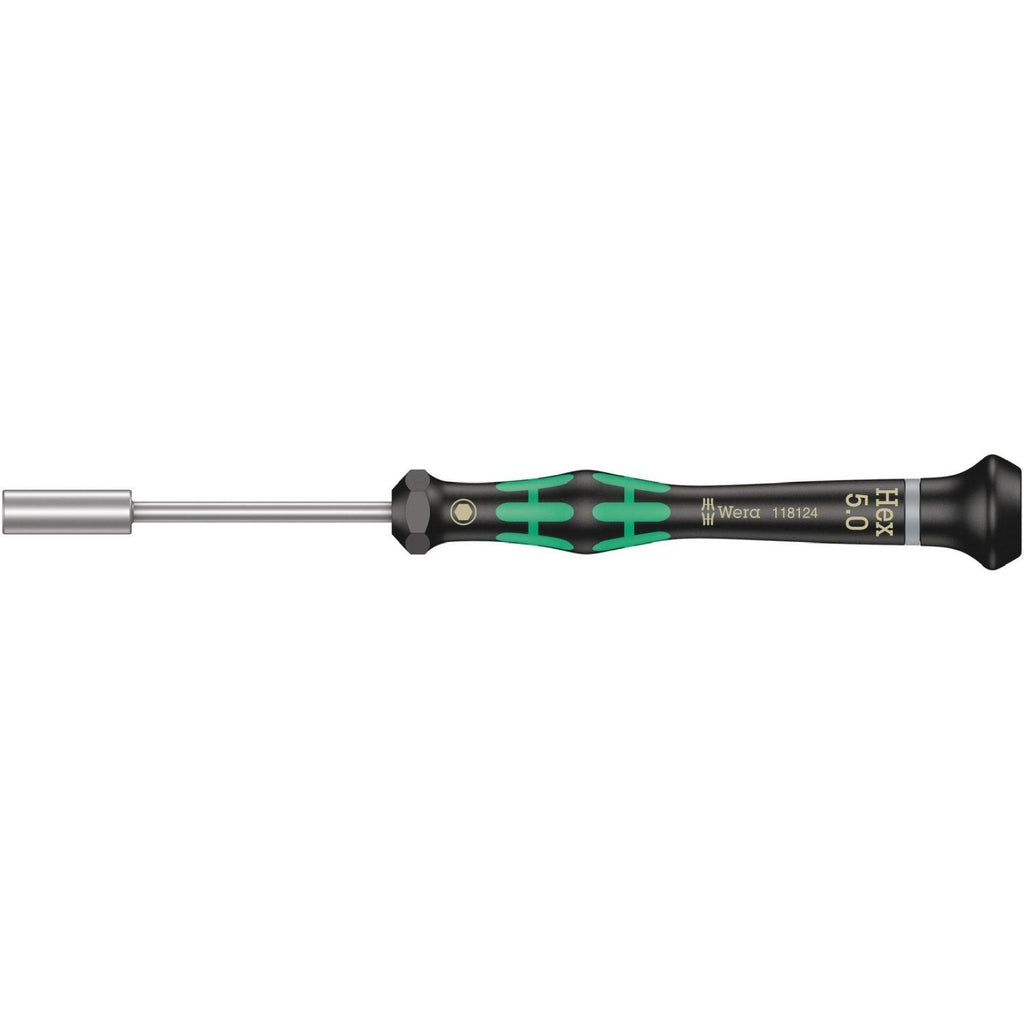 Wera 2069 Nutdriver For Electronic Applications, 5x60-mm.