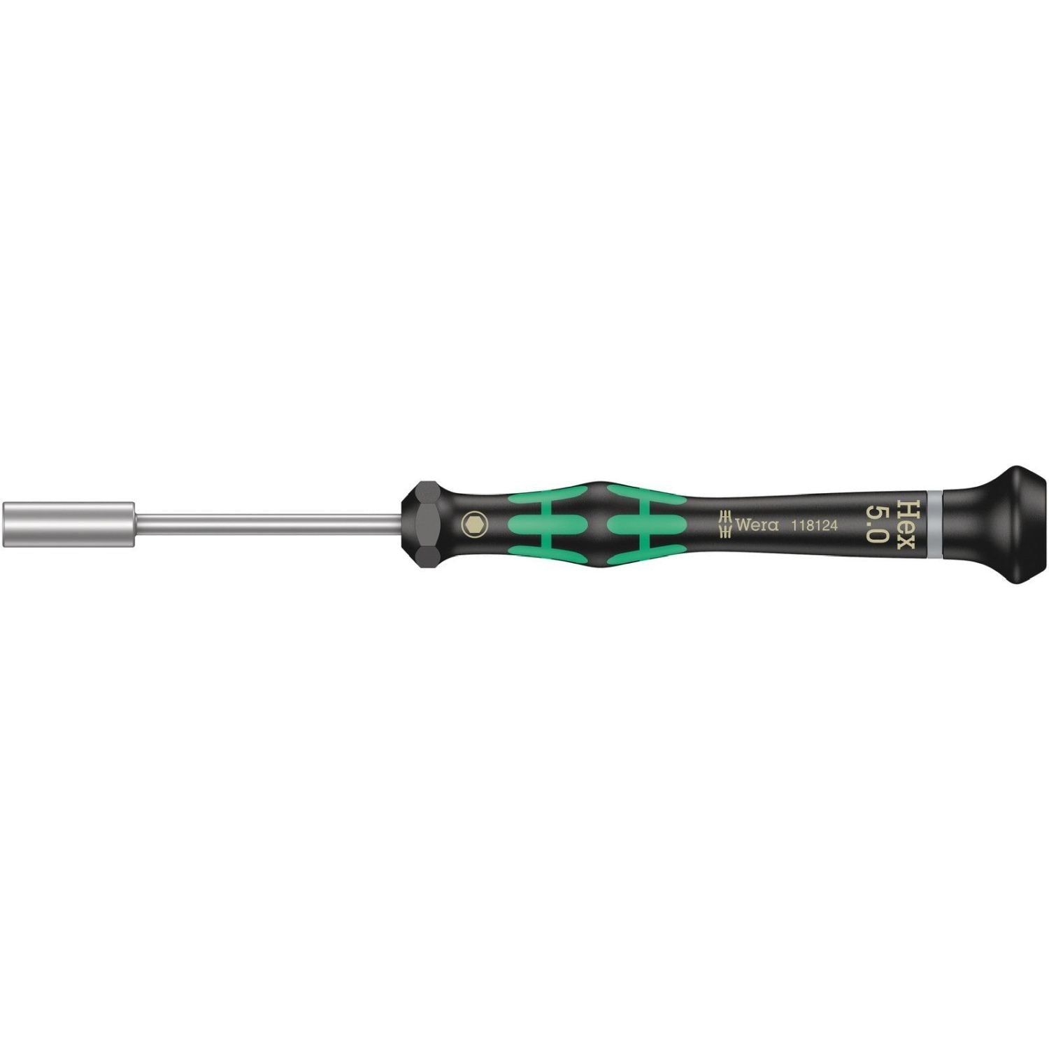 Wera 2069 Nutdriver For Electronic Applications, 5x60-mm.