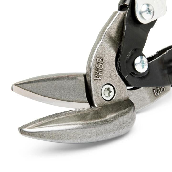 Crescent 9-1/4-in. MetalMaster Offset Straight and Left Cut Aviation Snips (M6R)