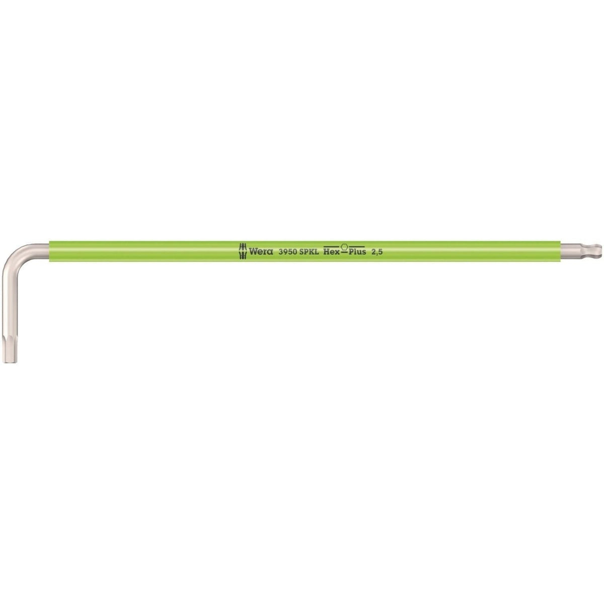 Wera 3950 Spkl Multicolour L-Key, Metric, Stainless, 2.5x112-mm.