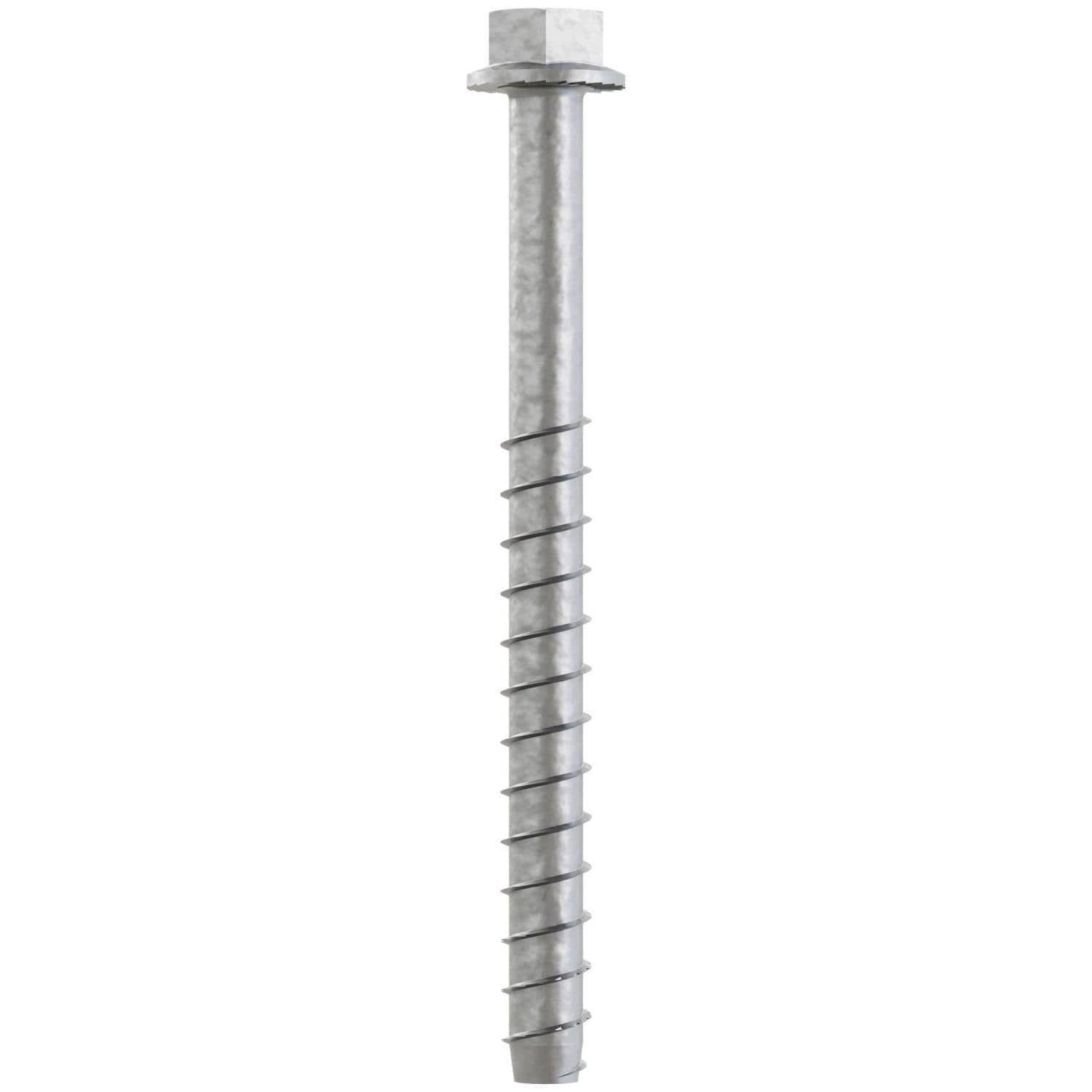 Simpson Strong-Tie THDB62800HMGF1 Titen HD 5/8-in. x 8-in. Mechanically Galvanized Heavy-Duty Screw Anchor