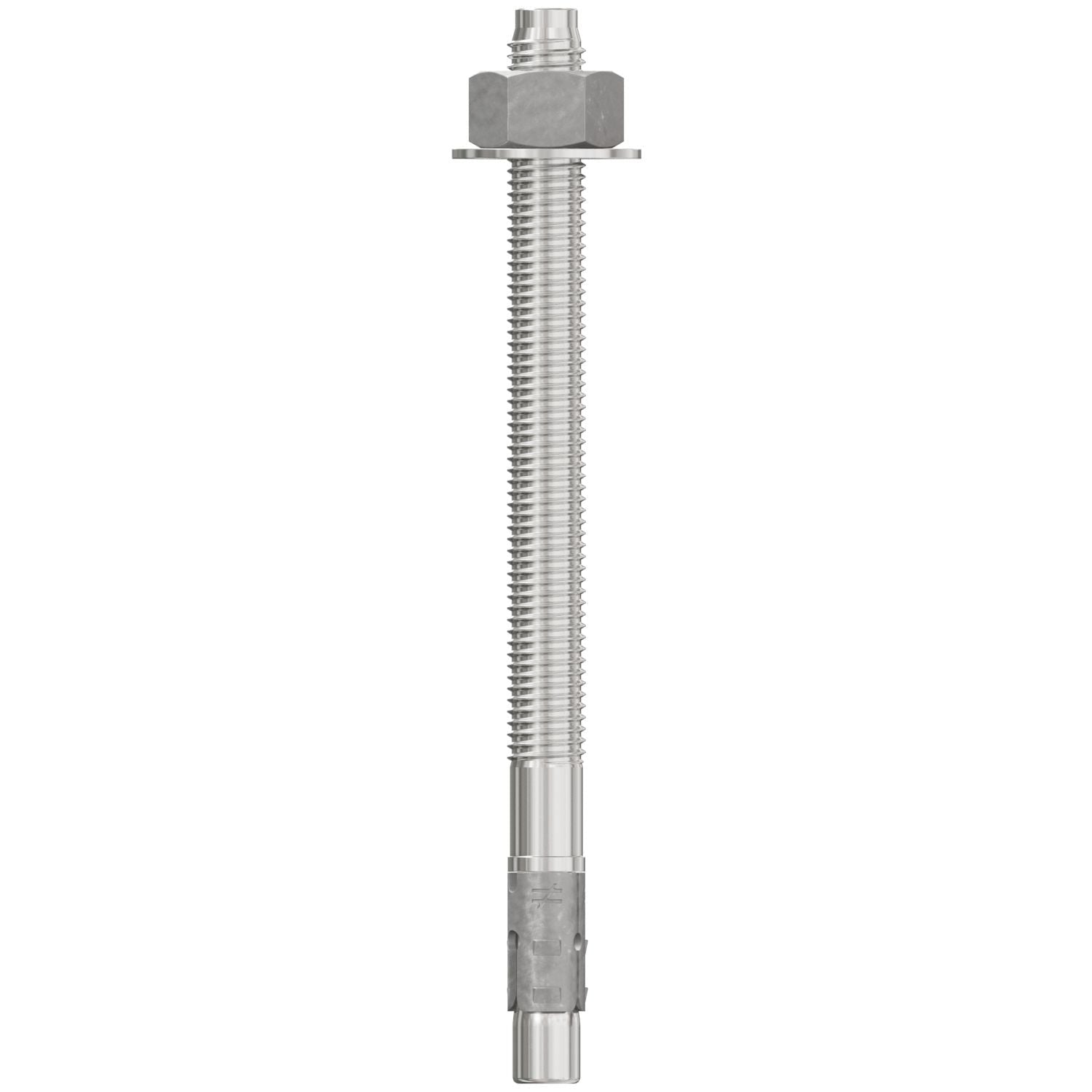 Simpson Strong-Tie STB2-62812S4F20 Strong-Bolt 2, 5/8-in. x 8-1/2-in. Type 304 Stainless-Steel Wedge Anchor, Fully Assembled, 20-Pack
