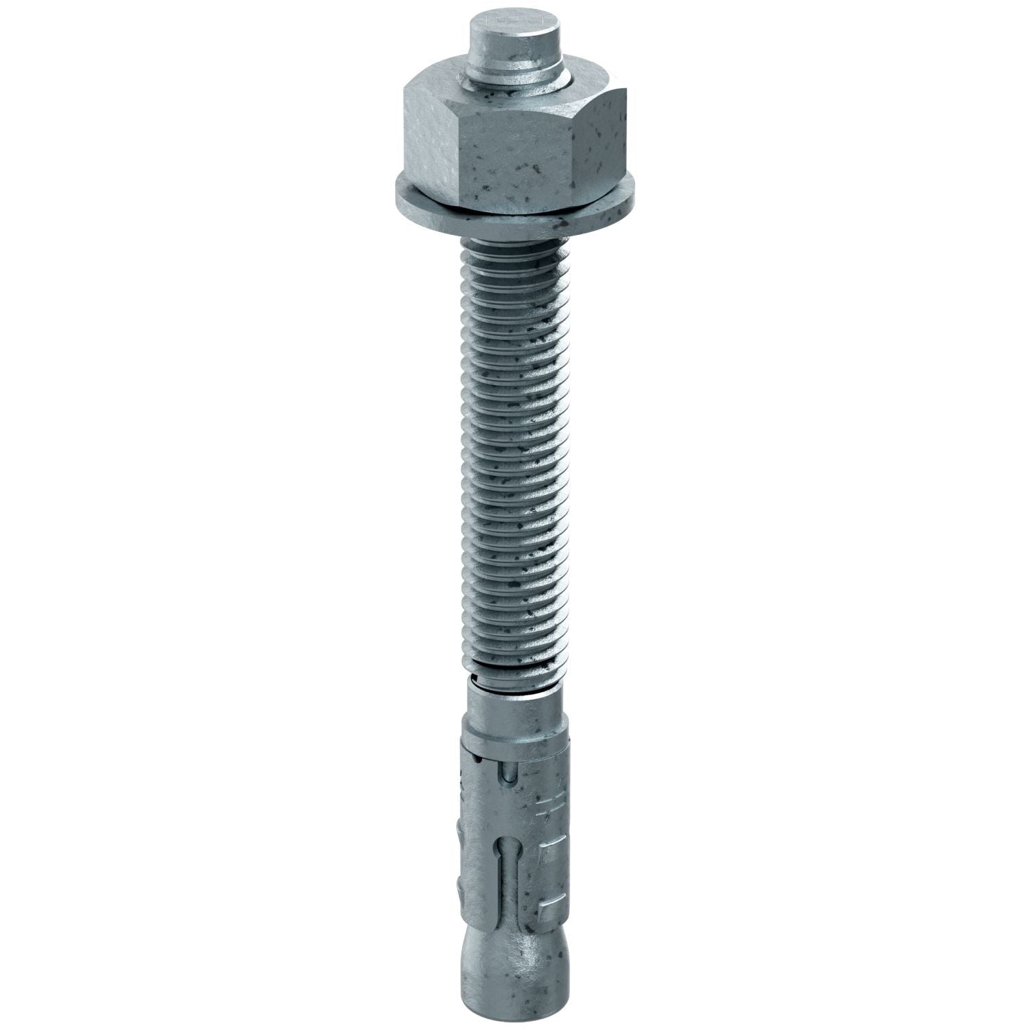 Simpson Strong-Tie STB2-62600MGF20 Strong-Bolt 2, 5/8-in. x 6-in. Mechanically Galvanized Wedge Anchor, Fully Assembled, 20-Pack