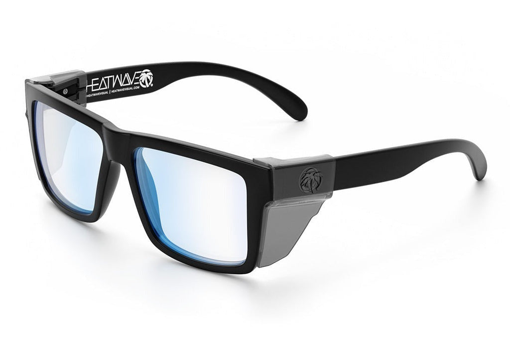 Heat Wave VISE Z87 Black Frame Blue Light Blocking Lens Sunglasses