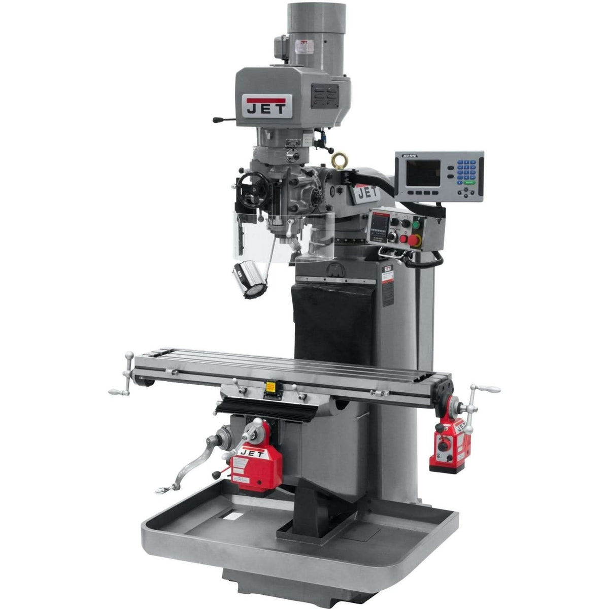 Jet Tools 690522 JTM-949EVS Mill With Acu-Rite 200S DRO With X and Y-Axis Powerfeeds